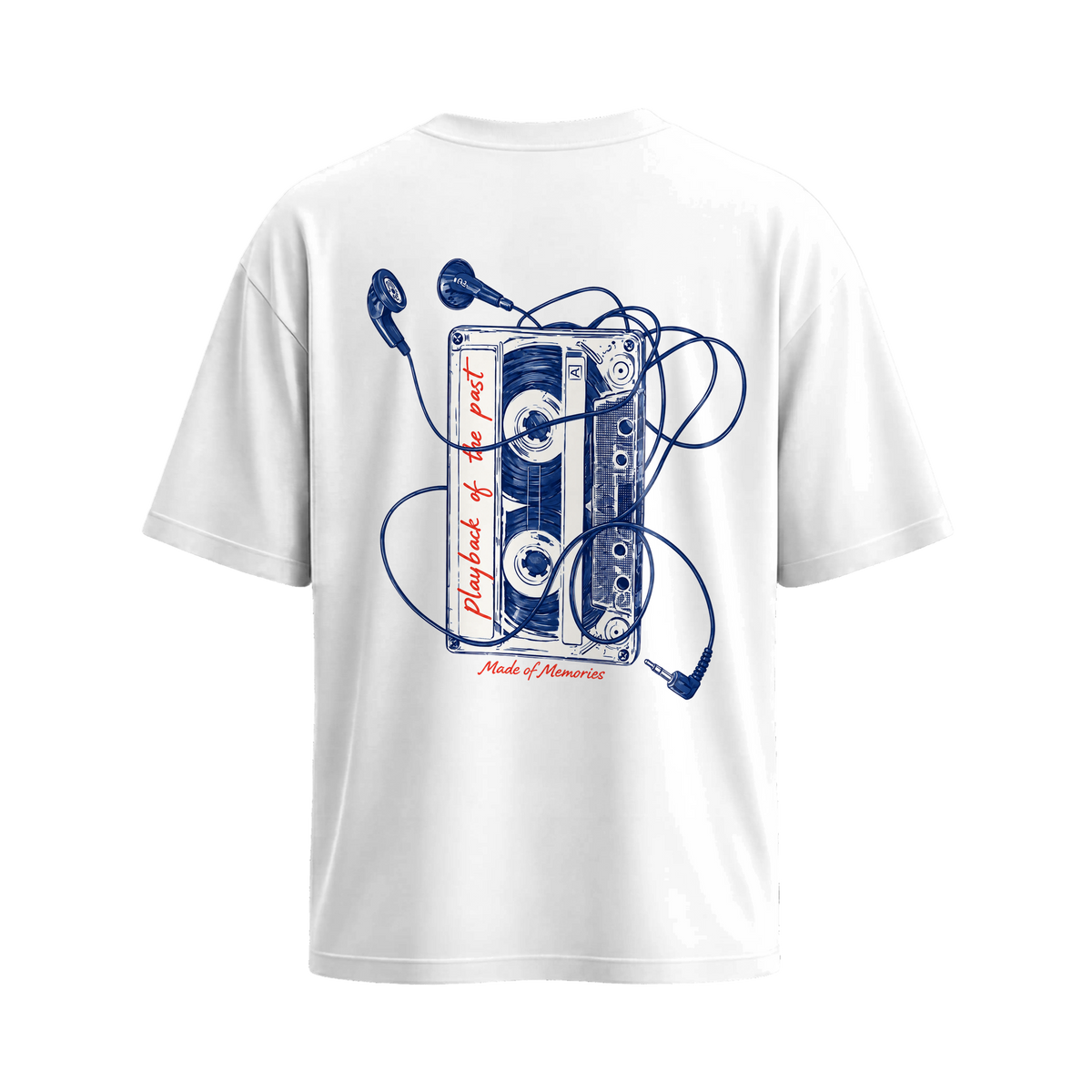 City Off Domes Vintage Label White T-shirt