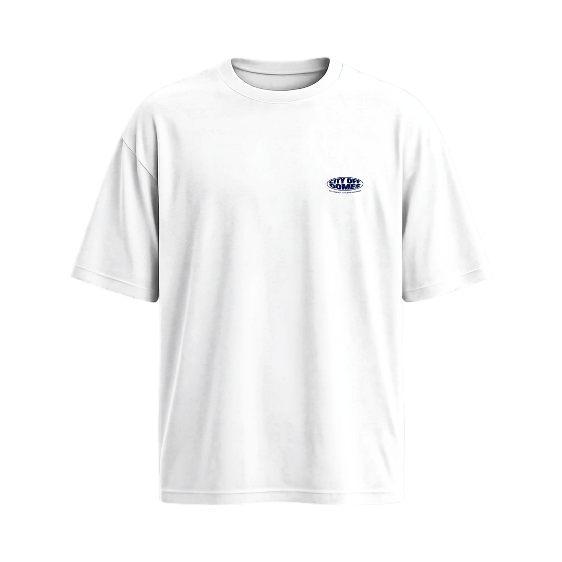City Off Domes Vintage Label White T-shirt
