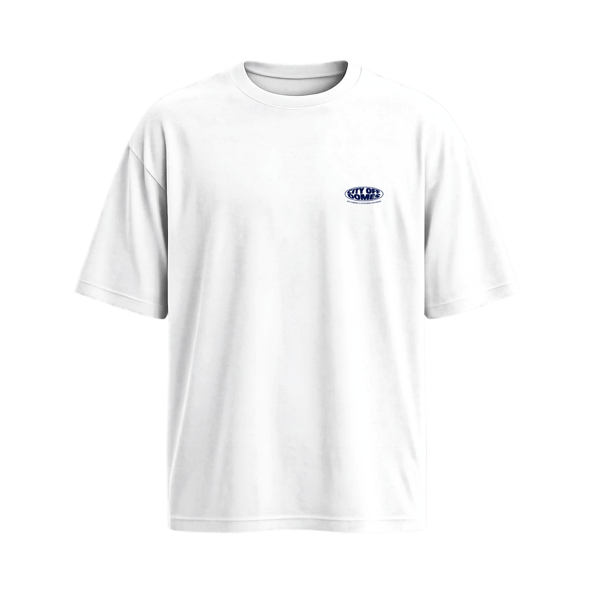 City Off Domes Vintage Label White T-shirt