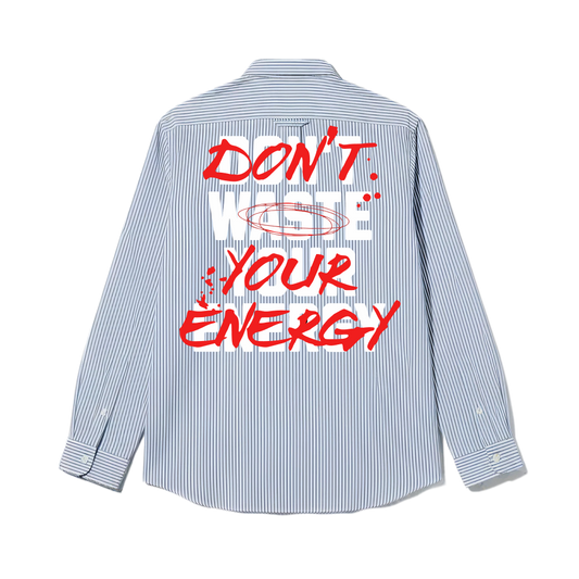 City Off Domes Your Energy Blue Stripe Shirt