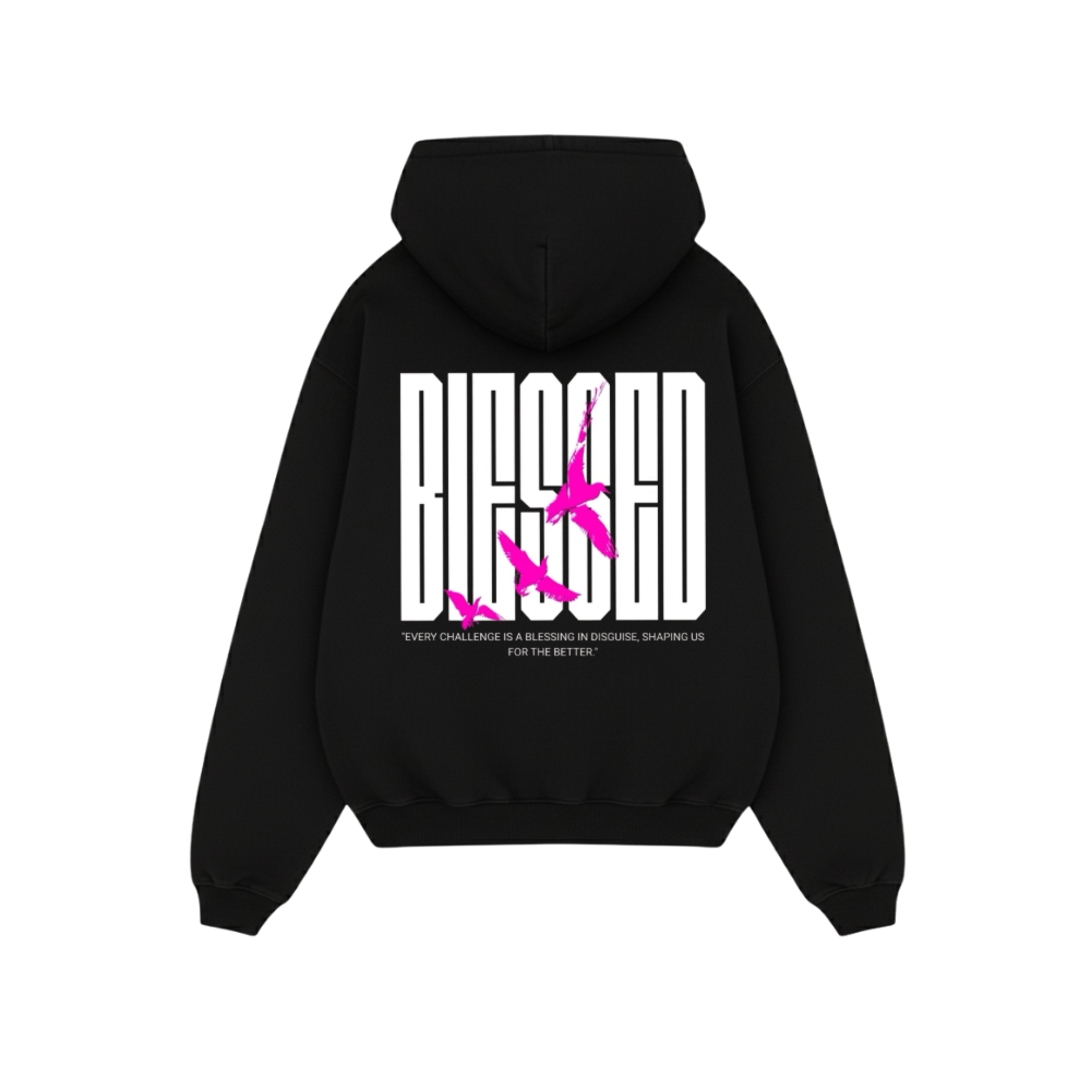 City Off Domes Built Different Black Hoodie
