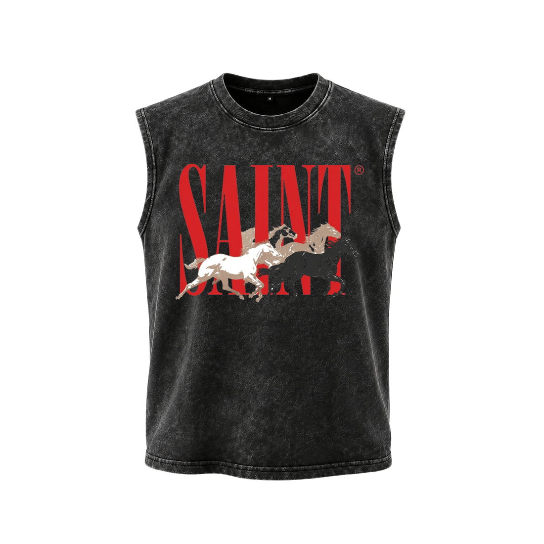 City off Domes Black Horse Tank Black