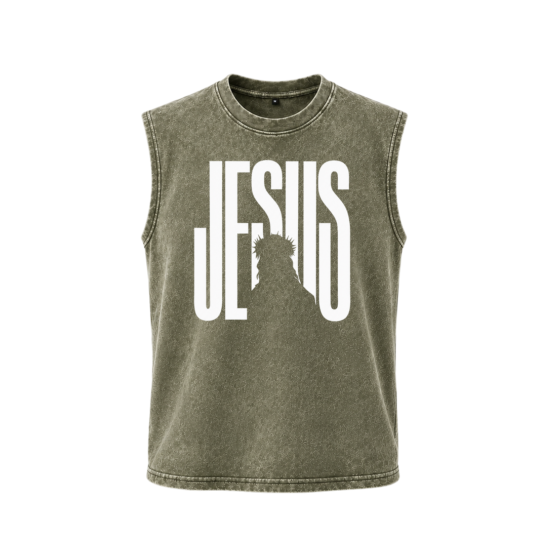 City off Domes Raven Cross Tank Sage Olive