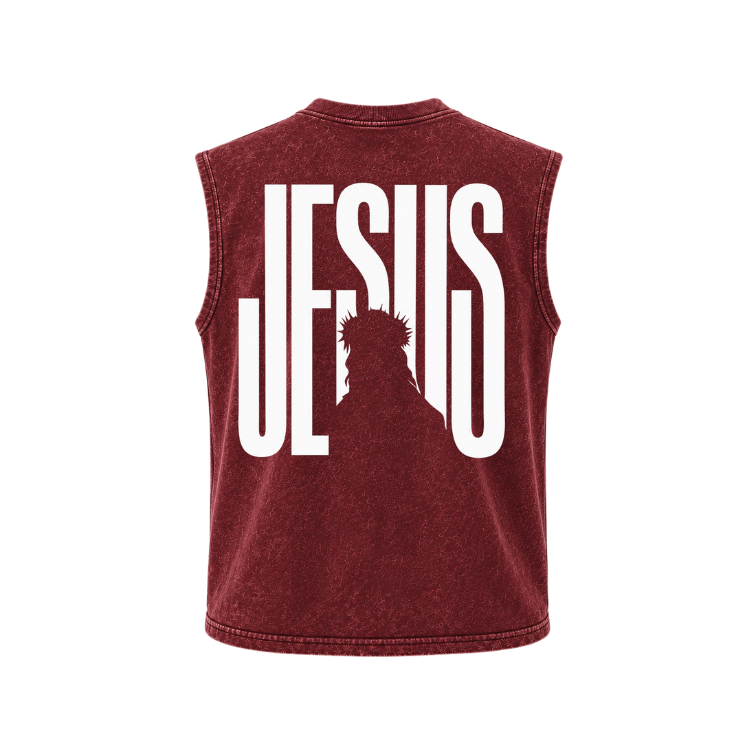 City off Domes Silent Prayer Tank Maroon
