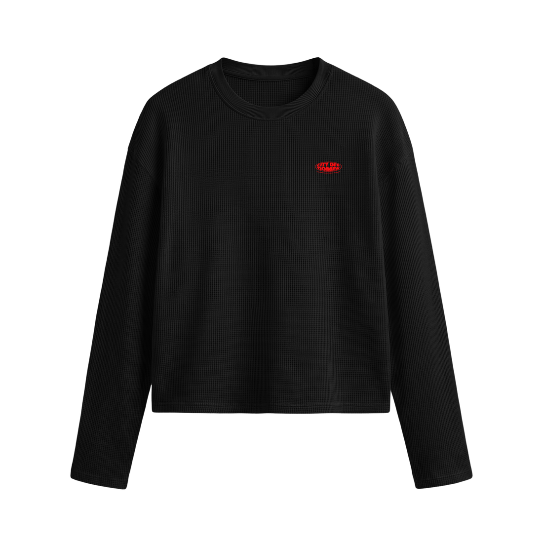 City off domes Bad intentions Waffle T-shirt Black