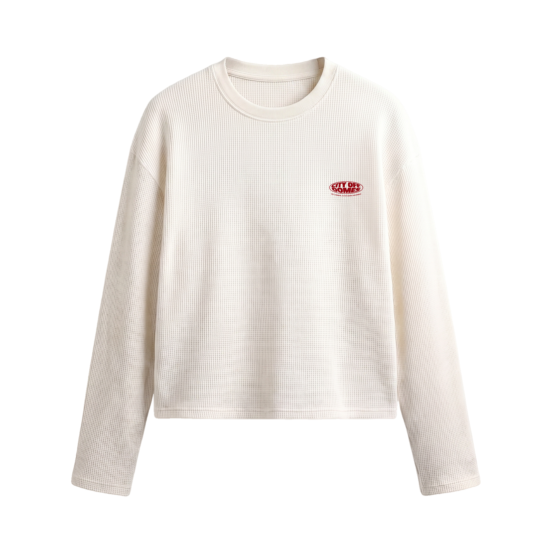 City off domes I never lose Waffle T-shirt Off White