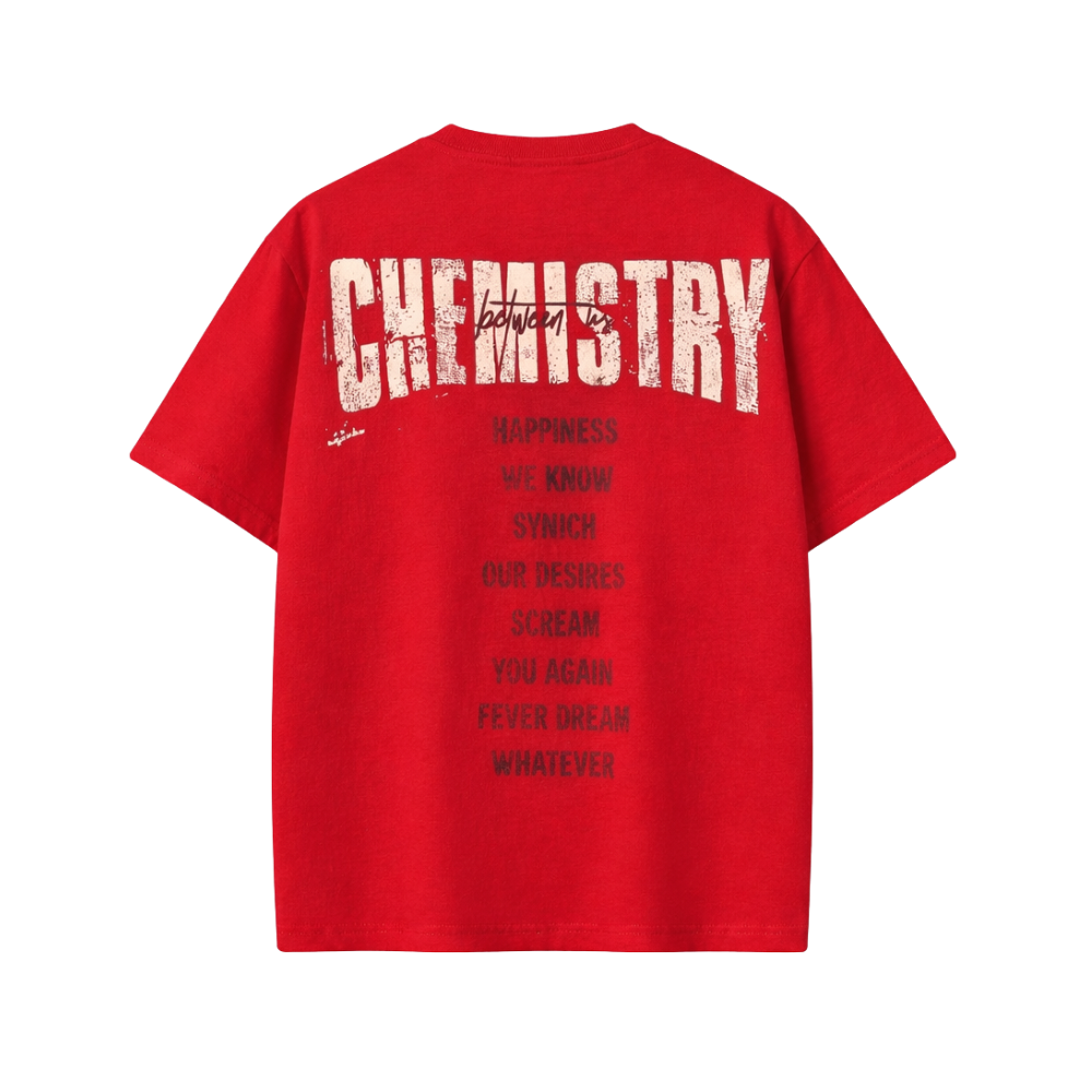 City Off Domes Chemistry Red Tshirt