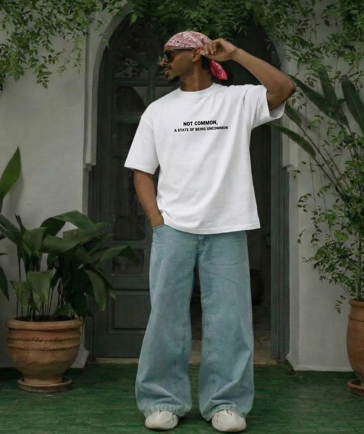 City Off Domes Not Common White T-shirt