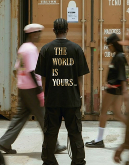 City Off Domes Powered Off Black T-shirt