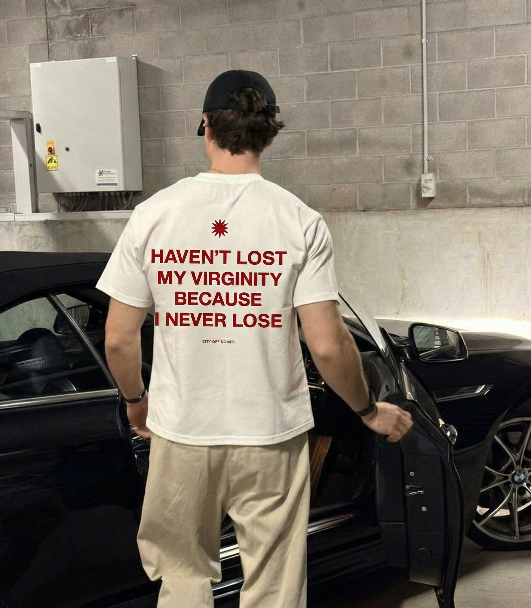 City Off Domes Faith Driven white T-shirt