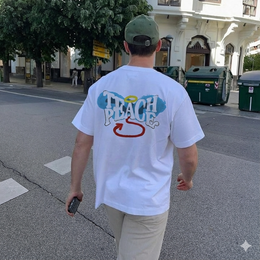 City Off Domes Peace White T-shirt