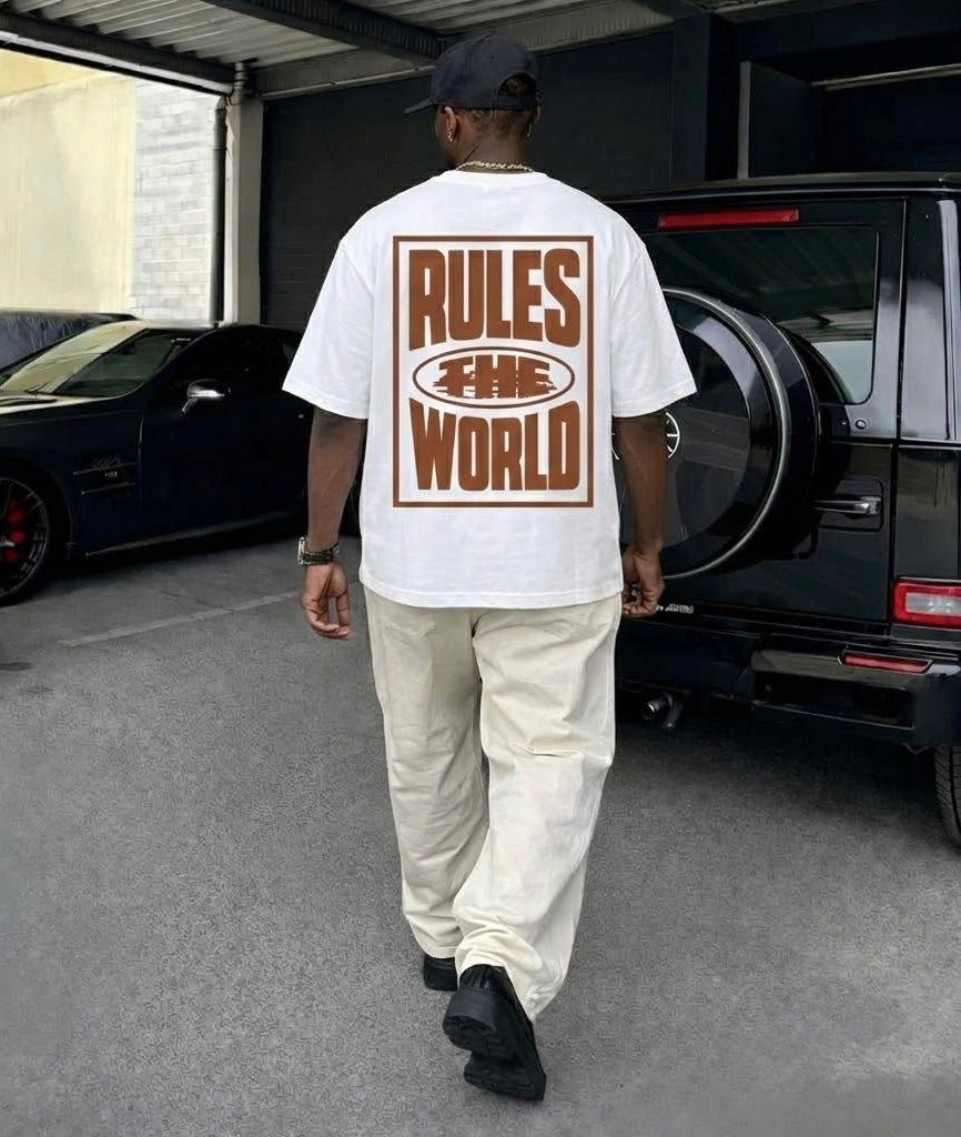 City Off Domes Rules The World White T-shirt