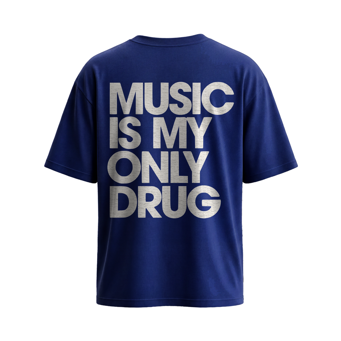 City Off Domes Rhythm Over Everything Blue T-Shirt