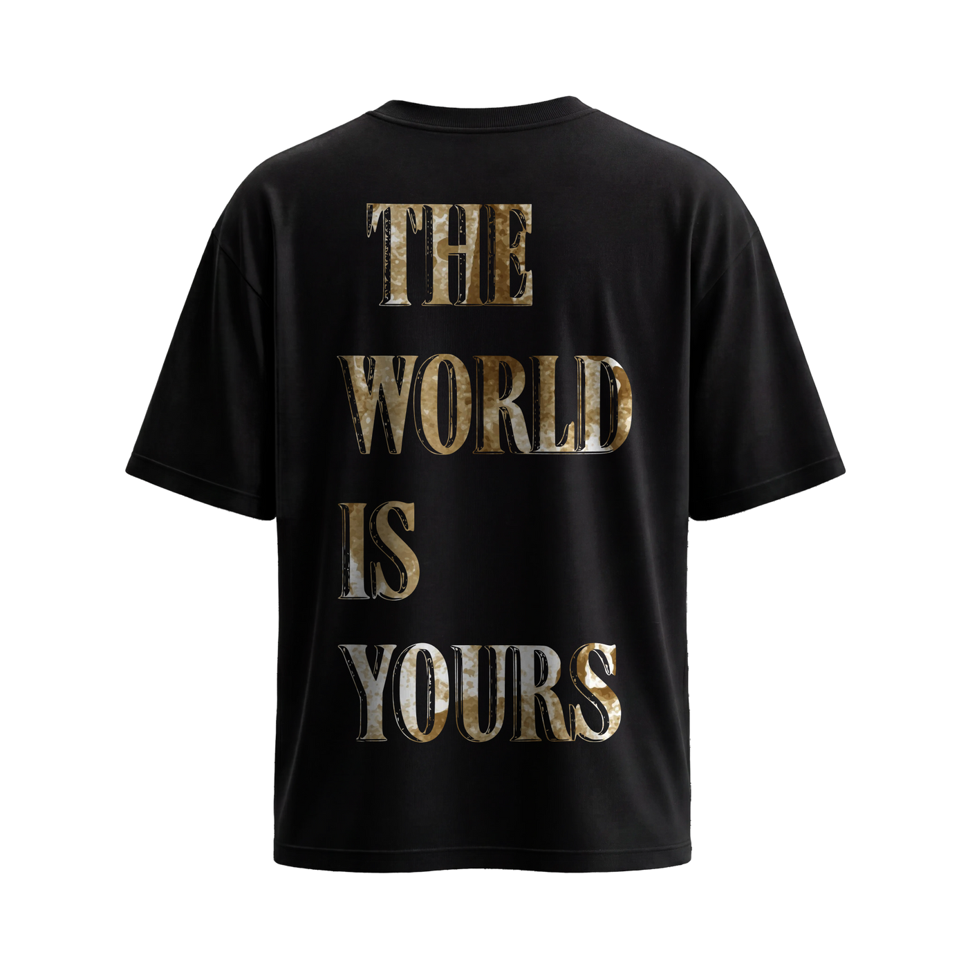 City Off Domes Powered Off Black T-Shirt