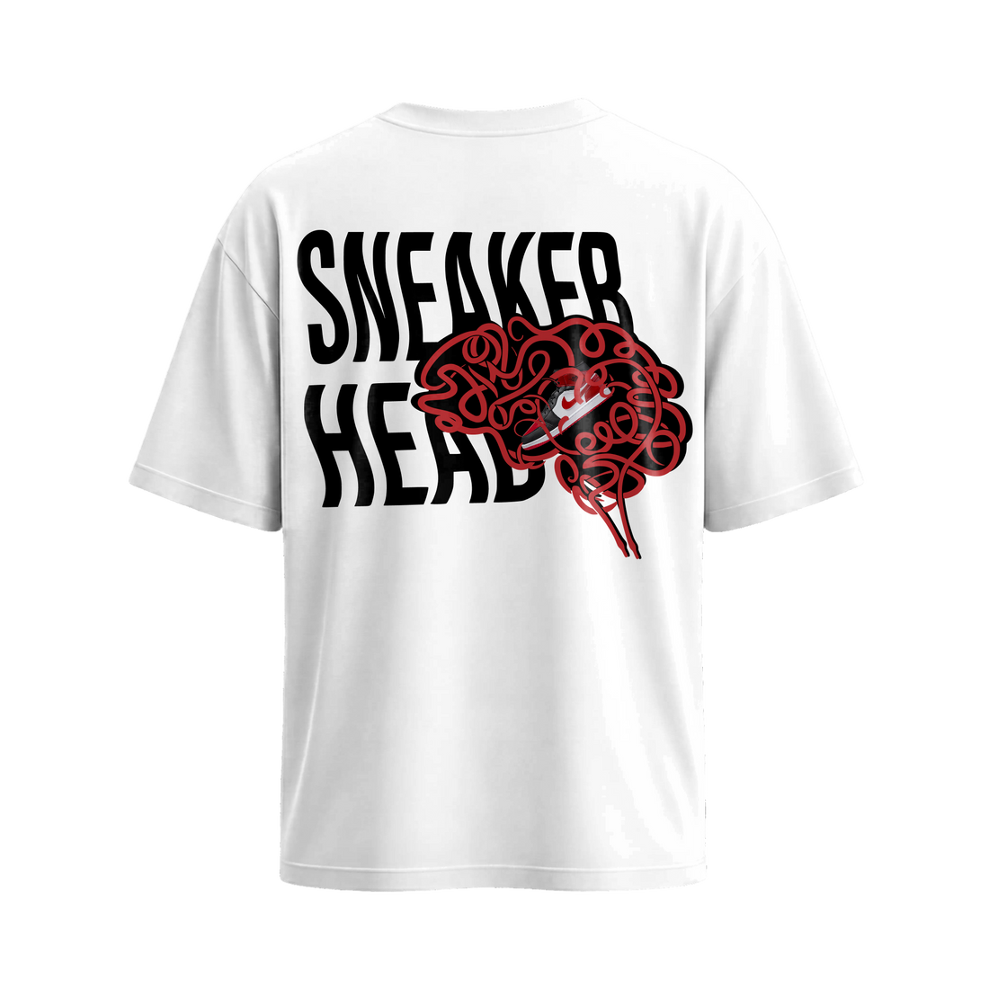 City Off Domes Hustle Brain White T-Shirt