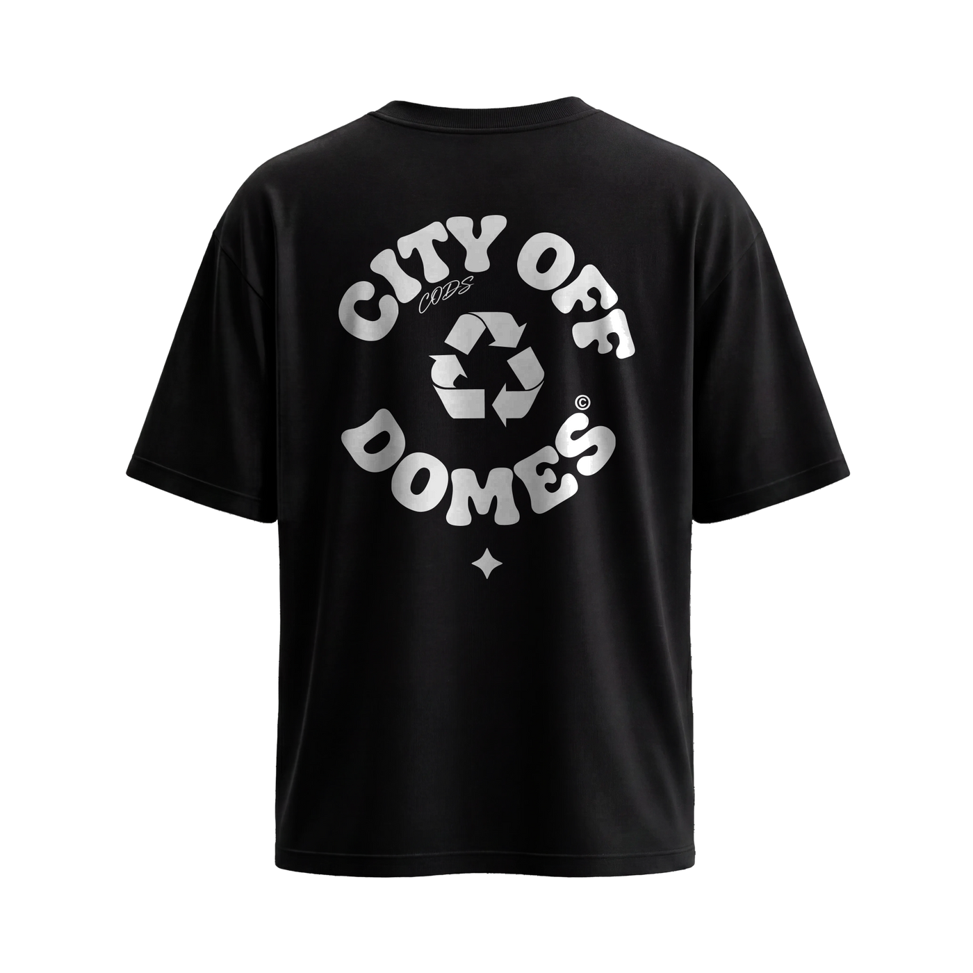 City Off Domes Dome Era Black T-Shirt