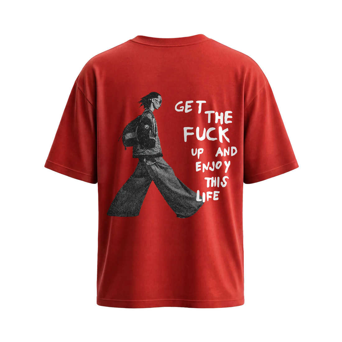 City Off Domes Rise Mode Red T-Shirt
