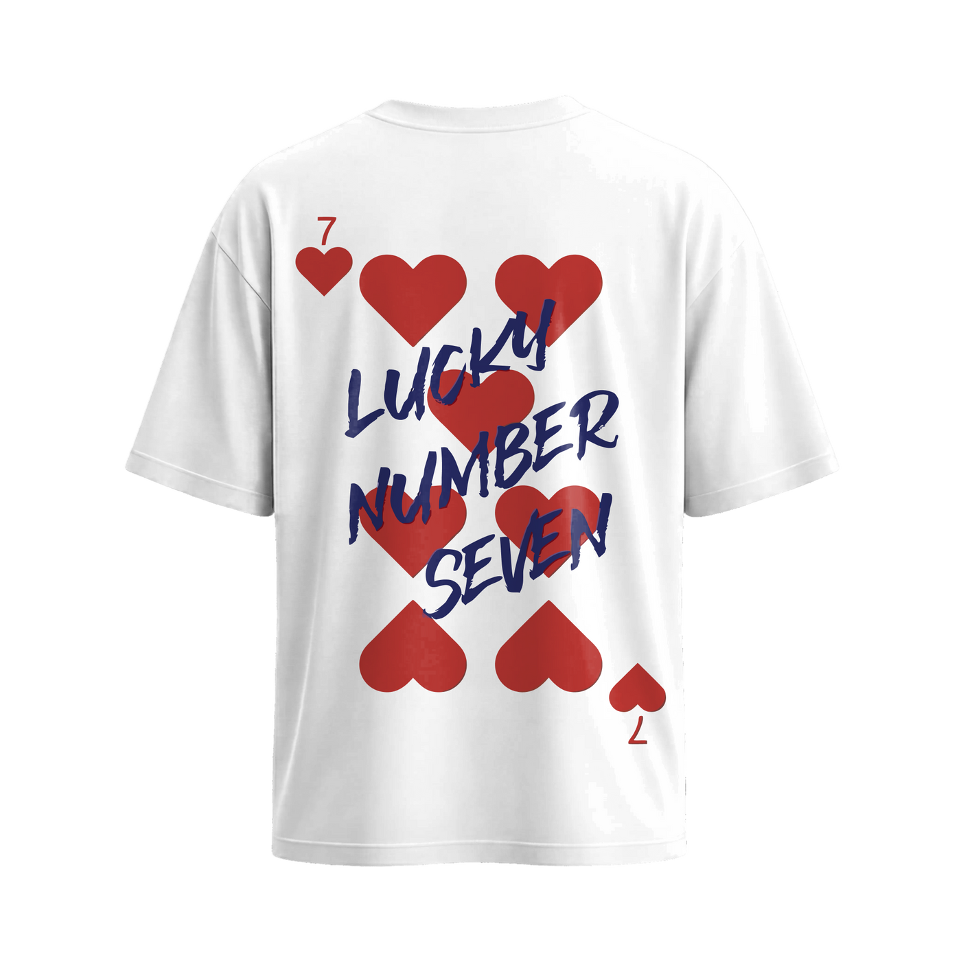 City Off Domes Lucky Number White T-Shirt