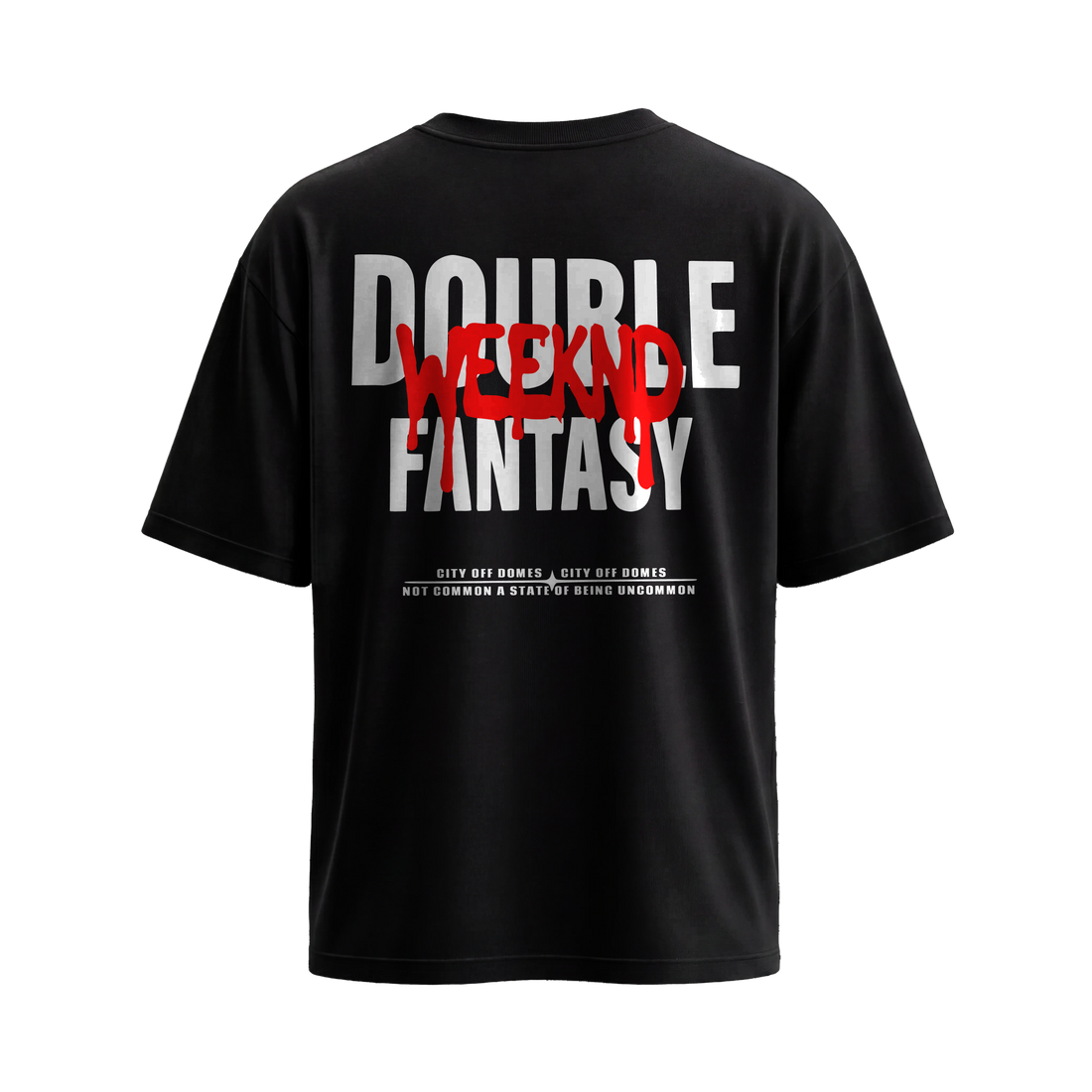 City Off Domes Double Fantasy Black T-Shirt