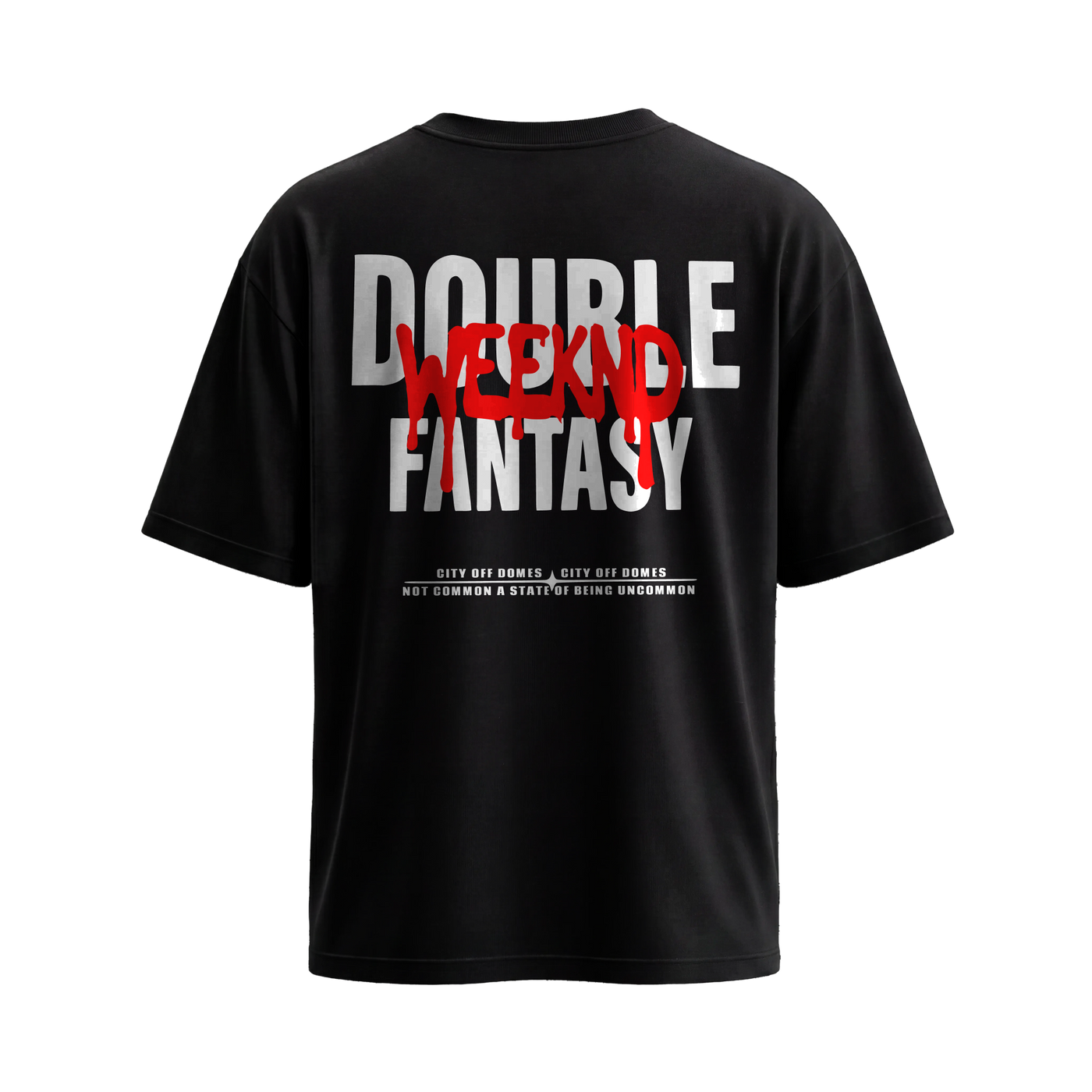 City Off Domes Double Fantasy Black T-Shirt