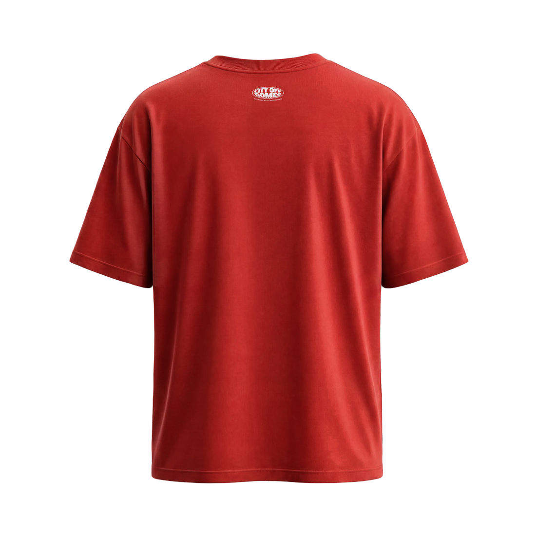 City Off Domes Silent Mind Red T-Shirt