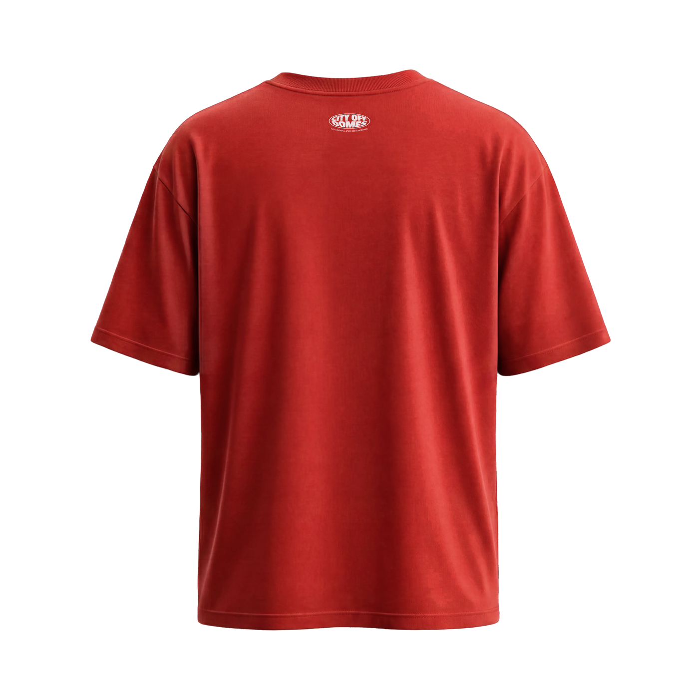 City Off Domes Silent Mind Red T-Shirt