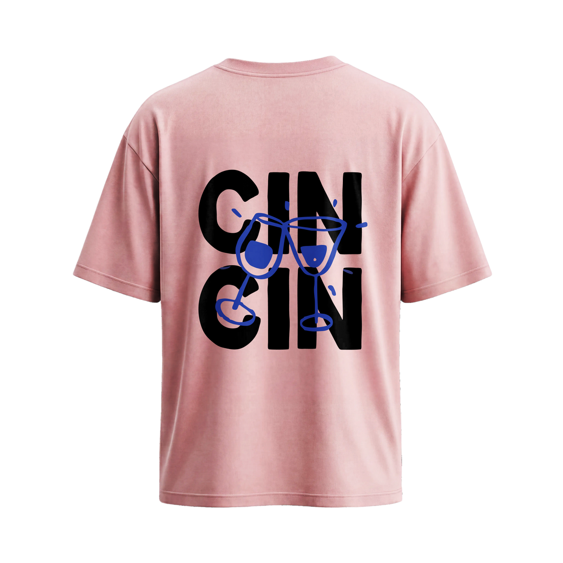 City Off Domes No Entry Club Pink T-Shirt