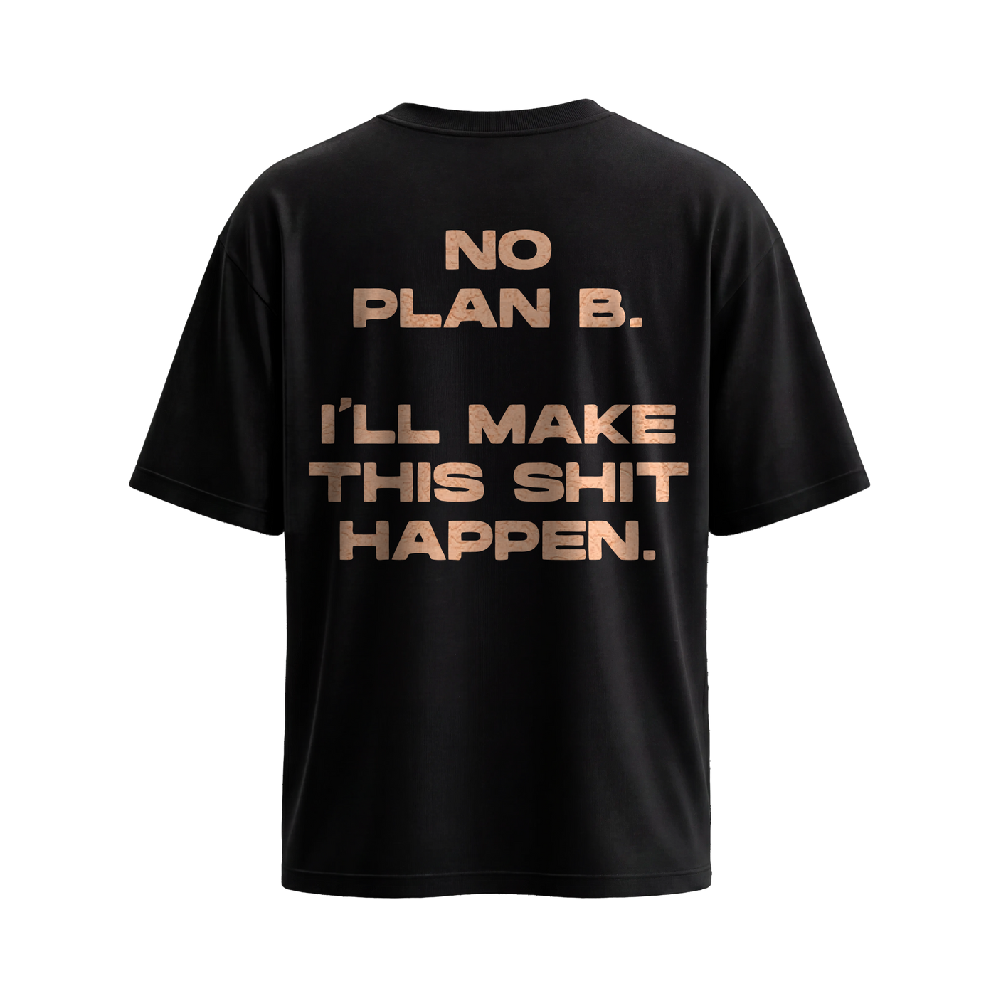 City Off Domes No Plan B Black T-Shirt