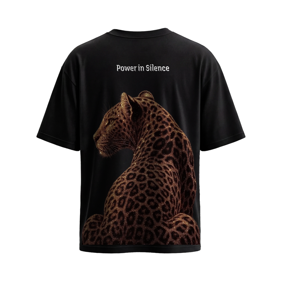 City Off Domes Power in Silence Black T-Shirt