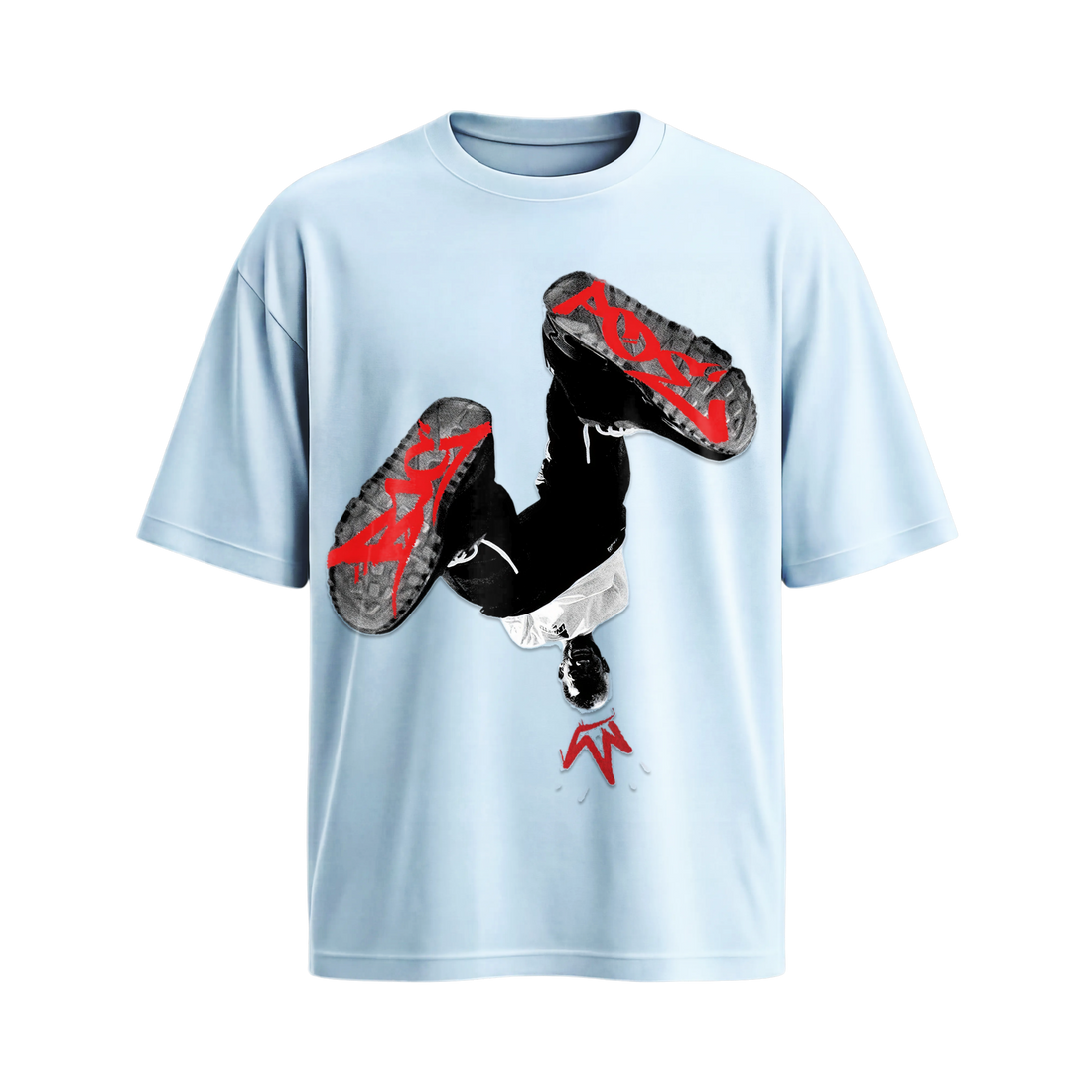 City Off Domes Vision Error Ice Blue T-Shirt