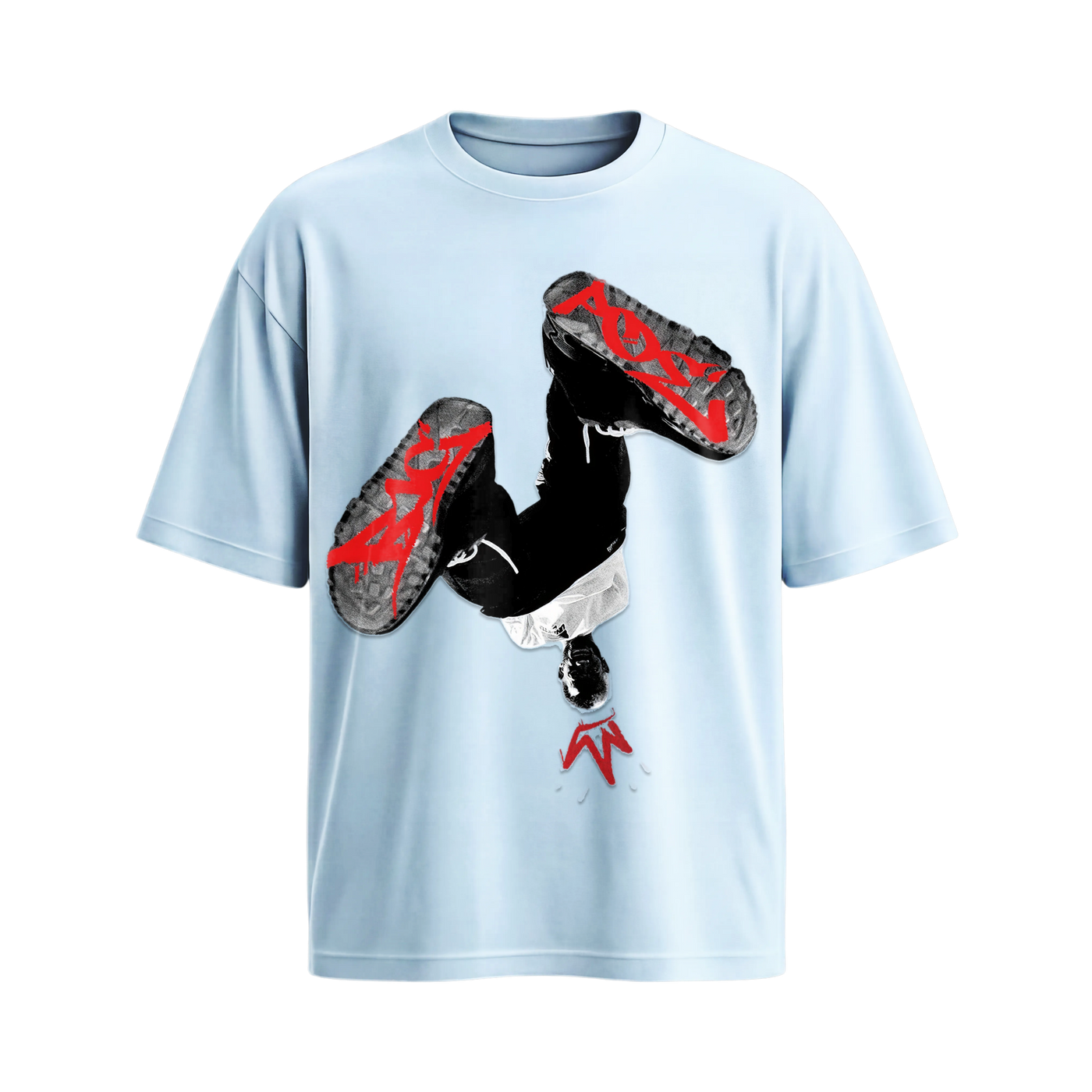 City Off Domes Vision Error Ice Blue T-Shirt