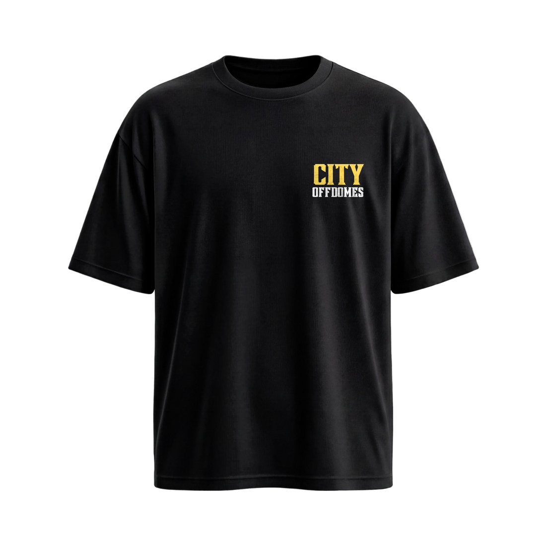 City Off Domes Yellow City Brown T-Shirt