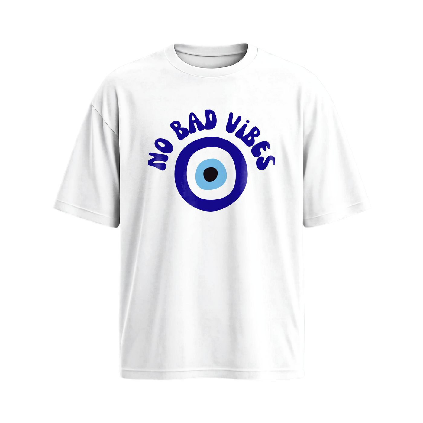 City Off Domes No Bad Vibes White T-Shirt