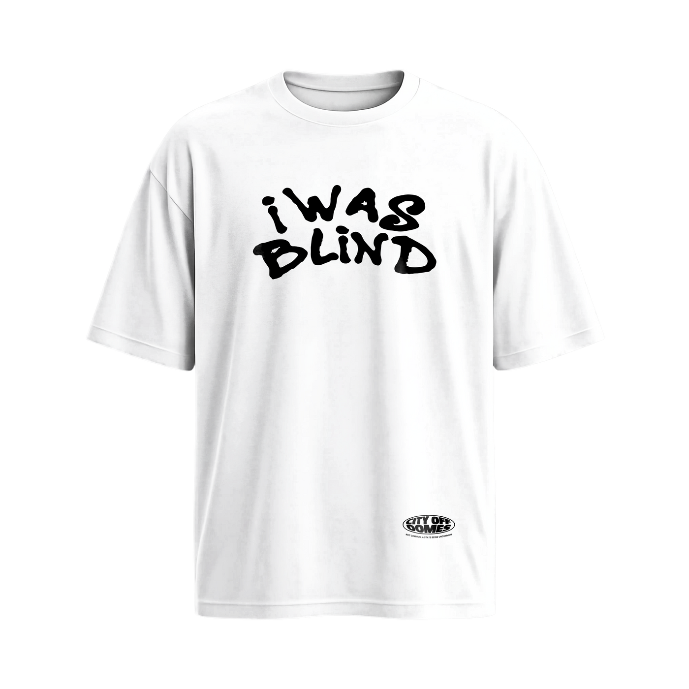 City Off Domes Black Eyes White T-Shirt