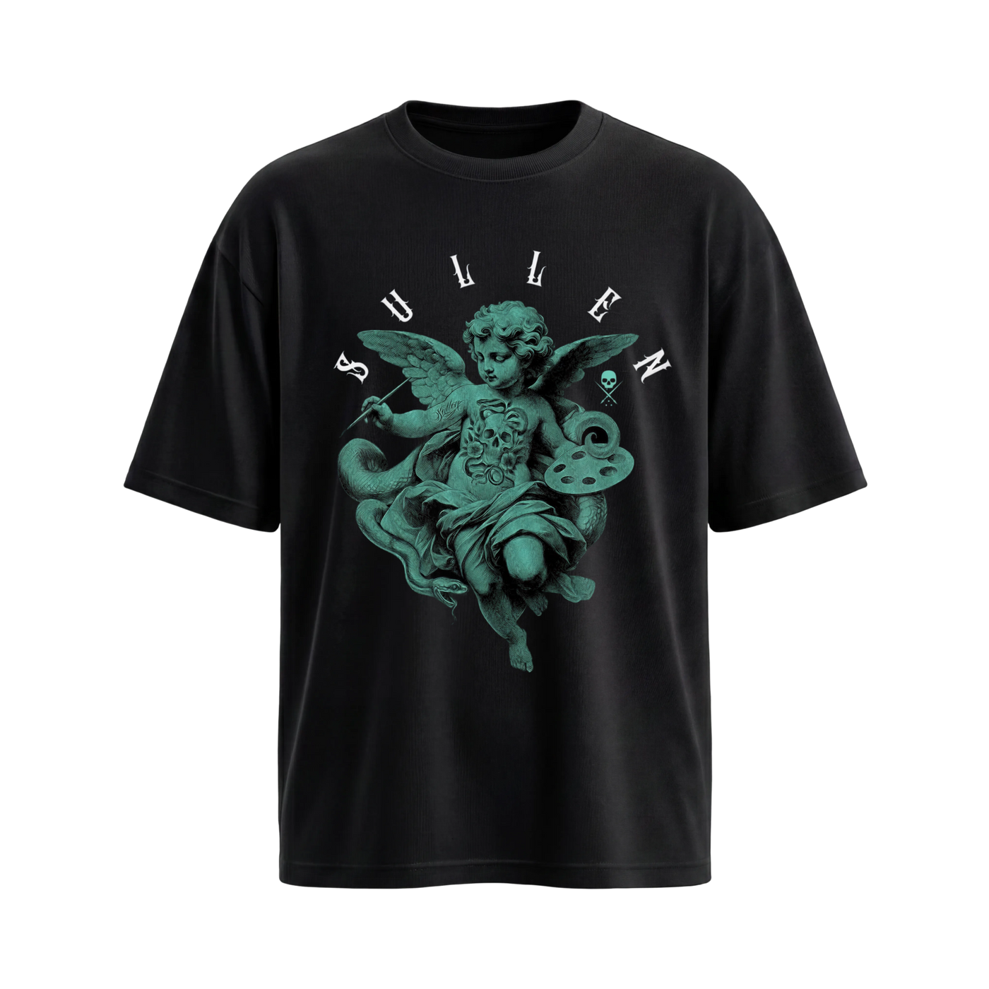 City Off Domes Silent Mind Black T-Shirt