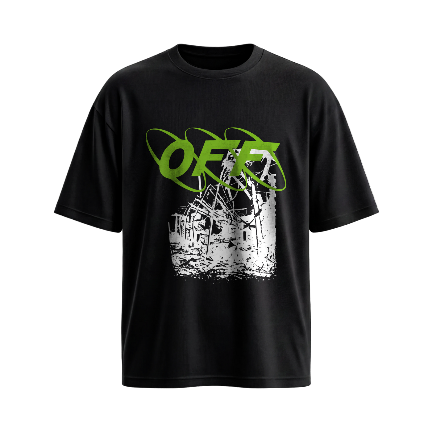 City Off Domes Off Season Black T-Shirt