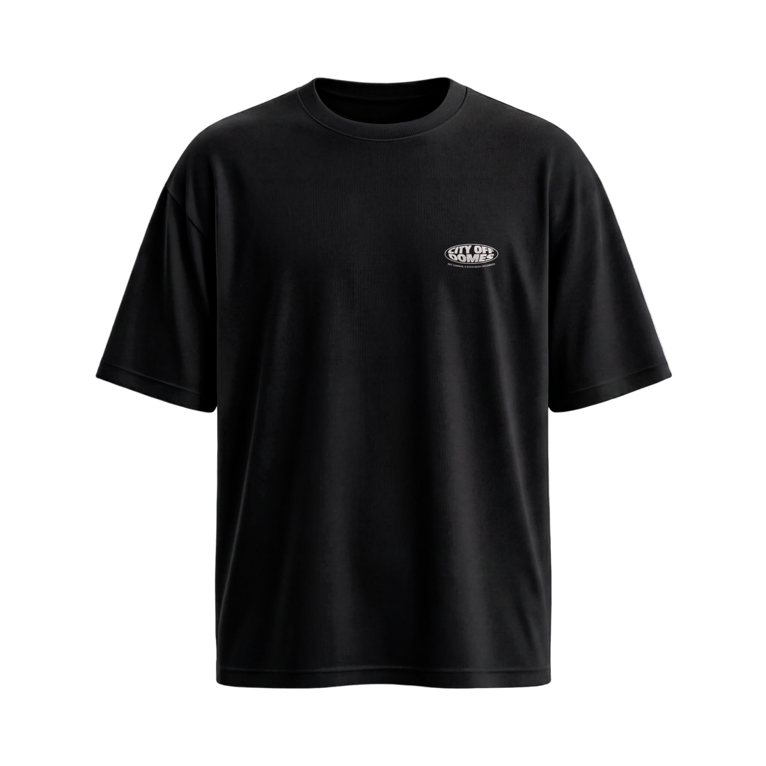 City Off Domes My Dreams Black T-Shirt