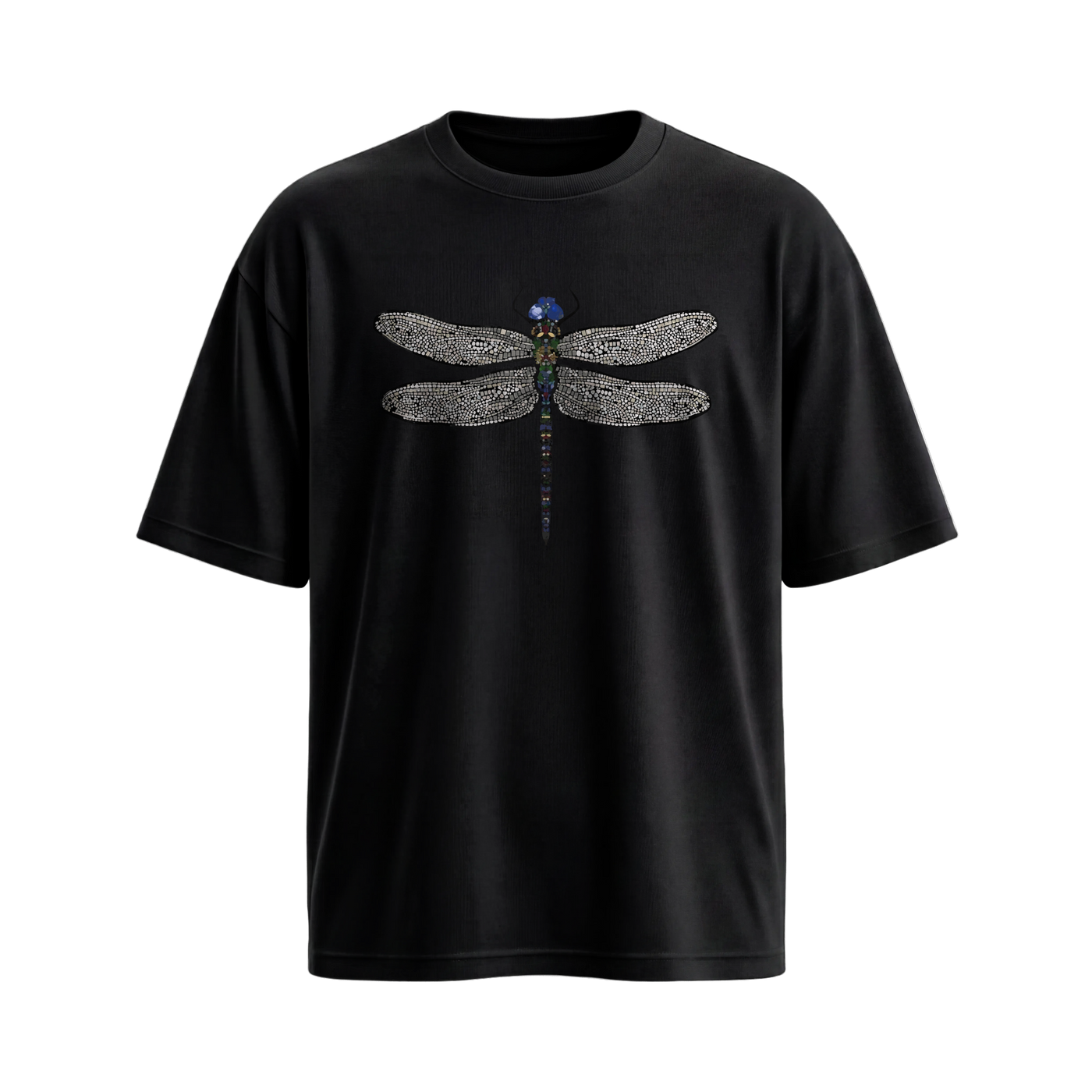 City Off Domes System Denied Black T-Shirt