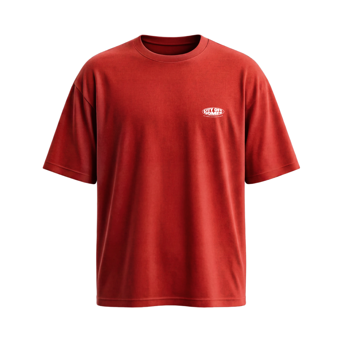 City Off Domes Rise Mode Red T-Shirt