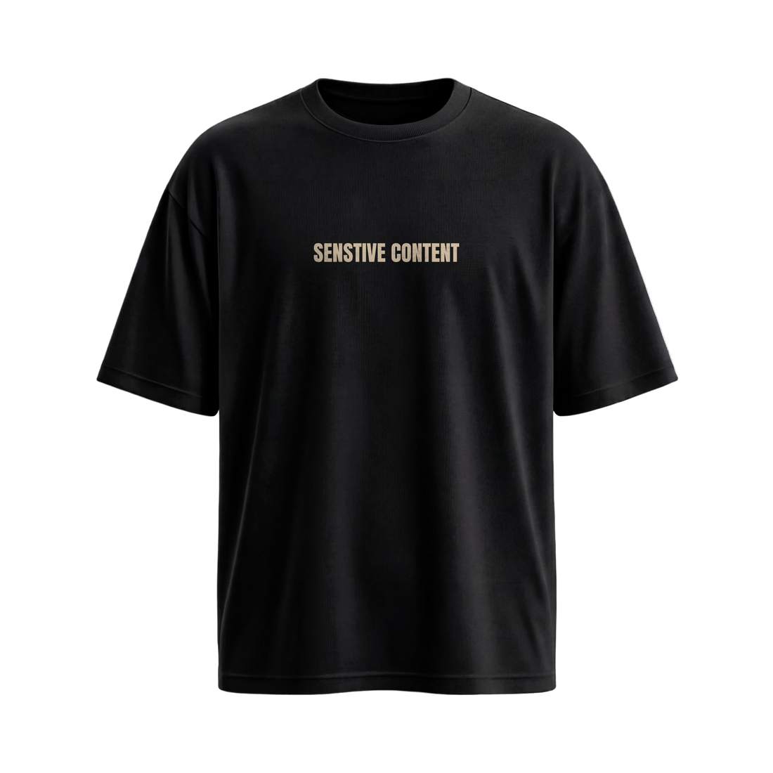 City Off Domes Senstive Content Black T-Shirt
