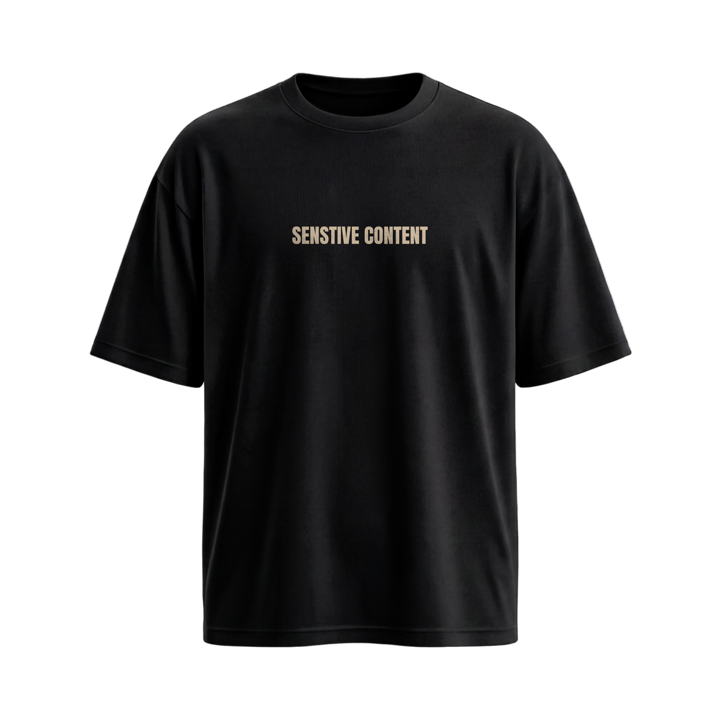 City Off Domes Senstive Content Black T-Shirt