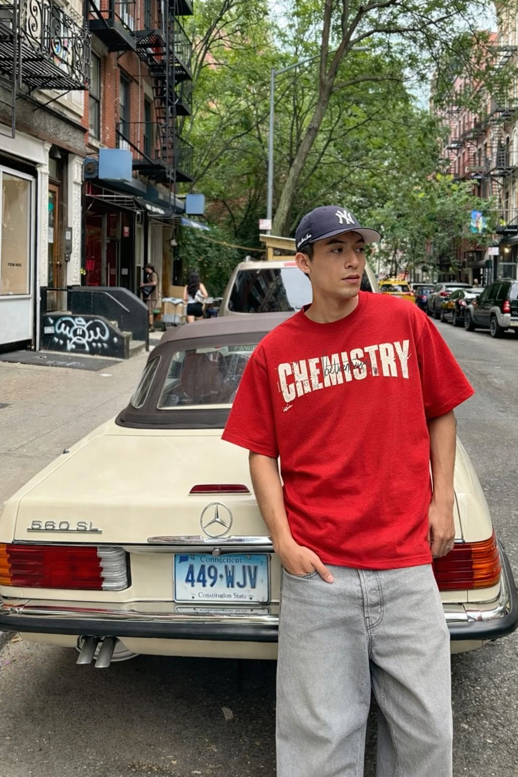 City Off Domes Chemistry Red Tshirt
