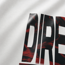 Close-up fabric detail - City Off Domes Heaven Club White T-shirt