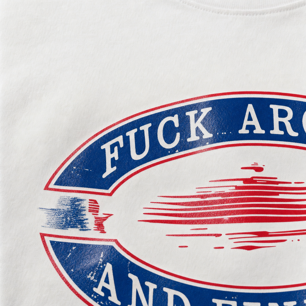 Close-up fabric detail - City Off Domes Next City White T-shirt