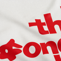 Close-up fabric detail - City Off Domes Vibe Factory White T-shirt