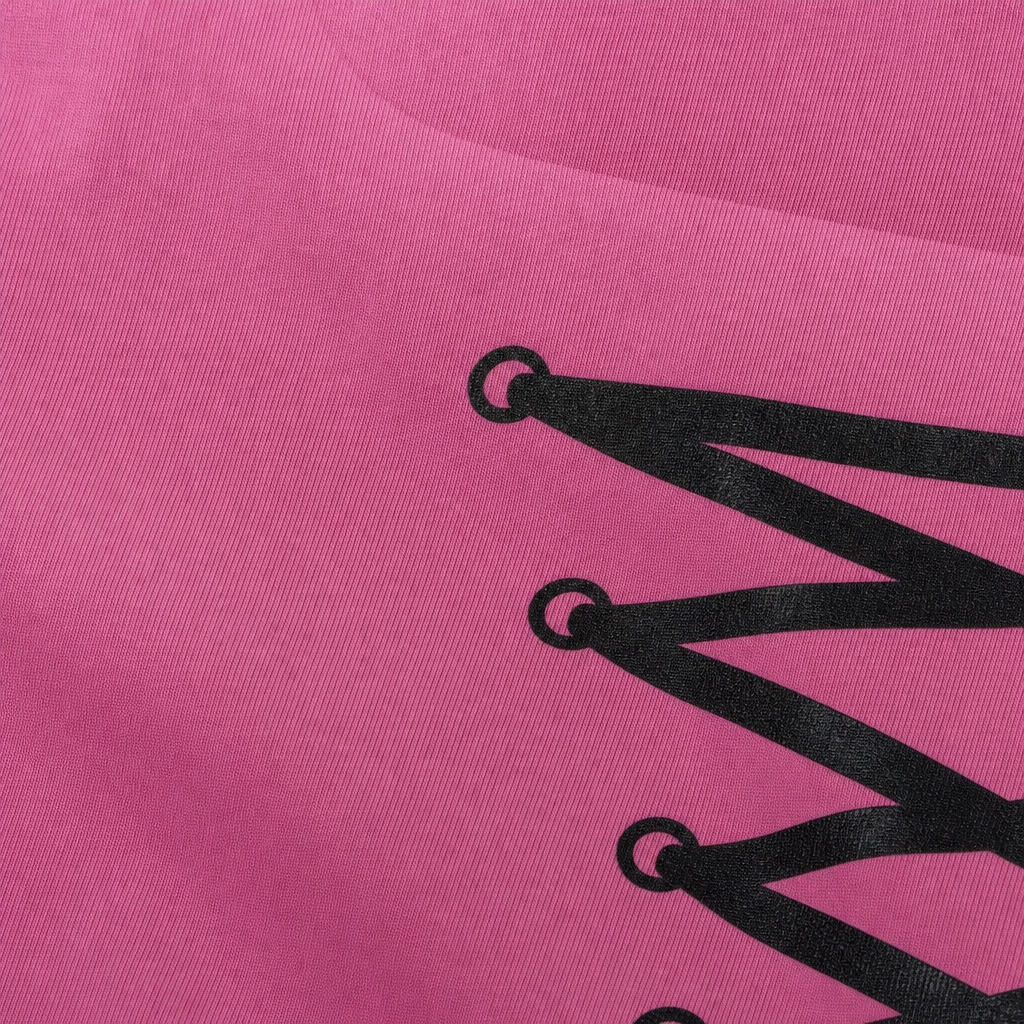 Close-up fabric detail - City Off Domes Nova Fade Pink Tank Top