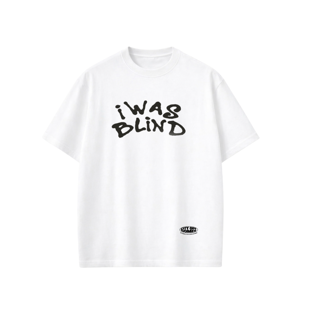 City Off Domes Black Eyes White T-shirt