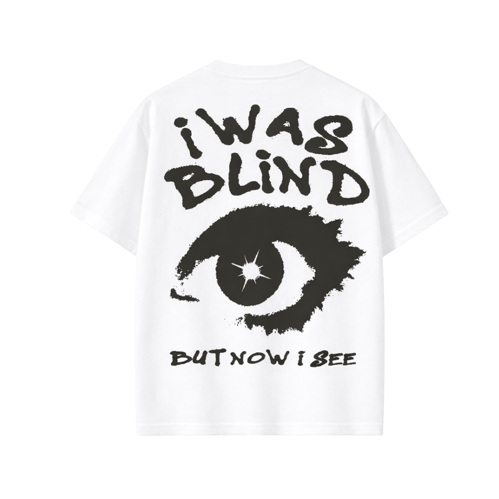 City Off Domes Black Eyes White T-shirt