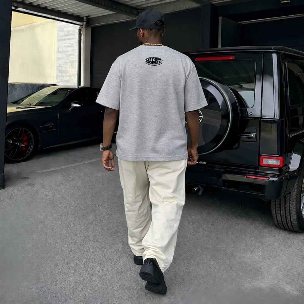 City off domes Nature Gray T-shirt