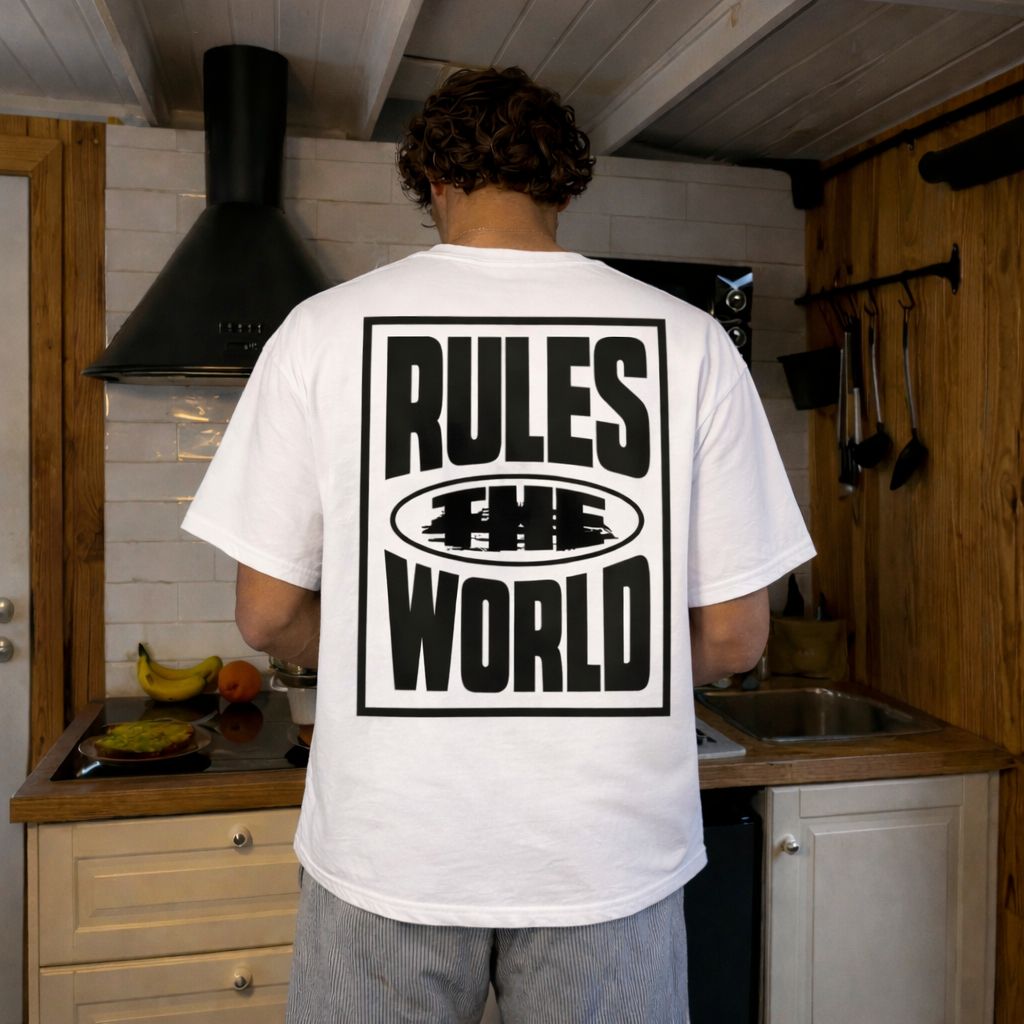 City Off Domes Rules The World White T-shirt